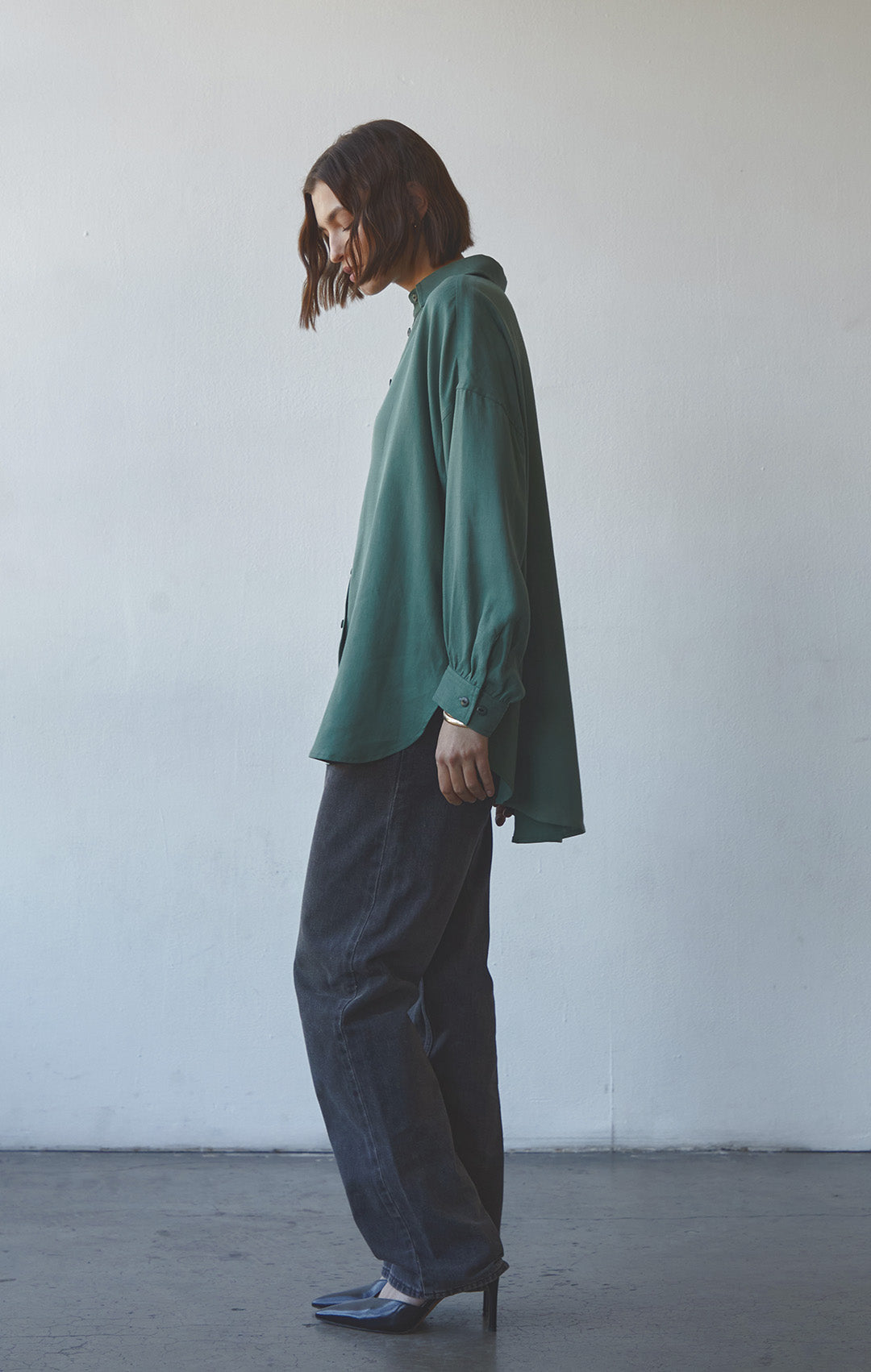 FREYA in vintage green