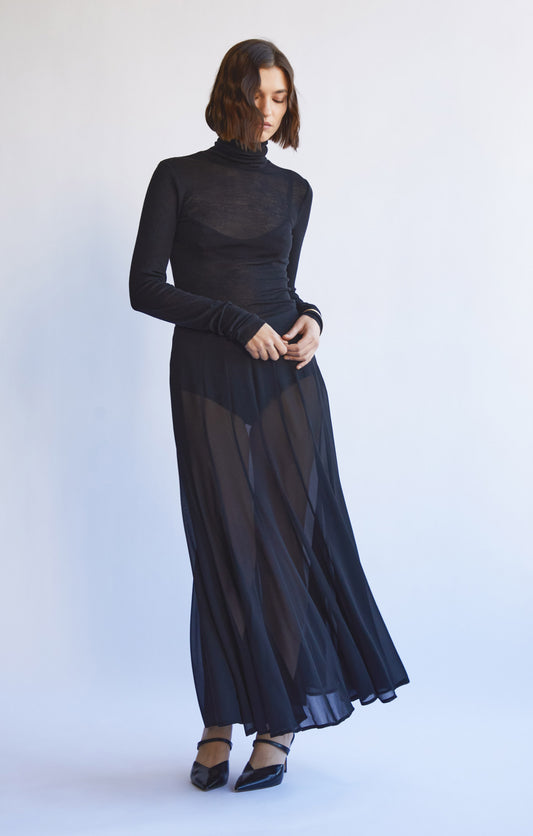 PHEOBE SKIRT in black