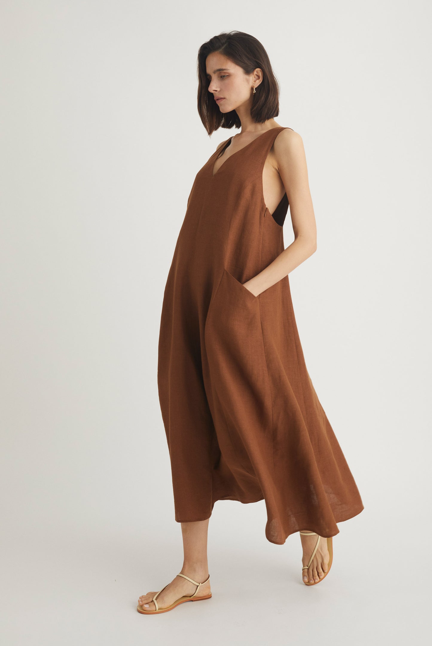 CLEMENTINE in terra brown