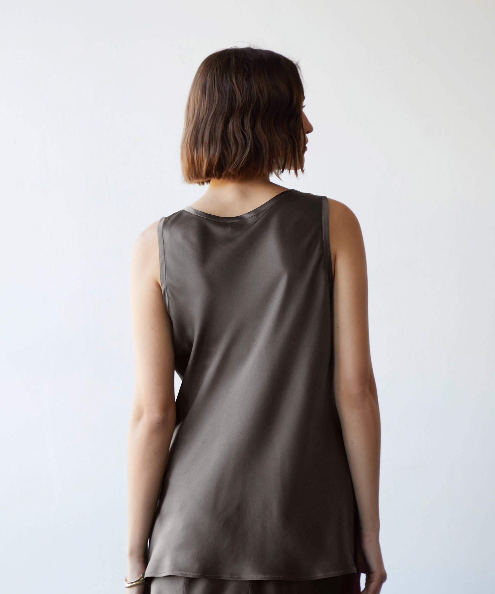 専用　Ameri CLARA SATIN TANK TOP CLARA SATIN TANK TOP